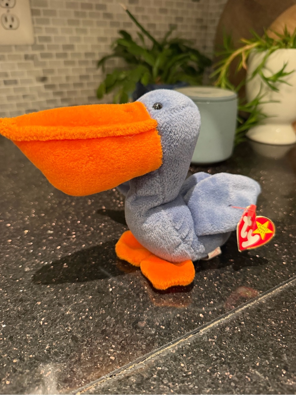Vintage Beanie Baby Scoop Pelican 1996